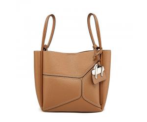 ROMY TOTE BAG - BROWN