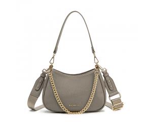 MIYA HOBO BAG - GREY