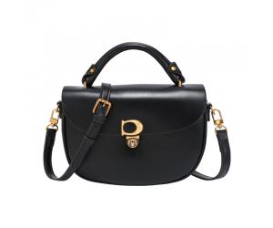 DORIS SADDLE BAG - BLACK
