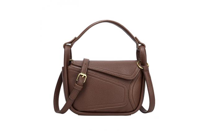 EMMA PUZZLE BAG - BROWN