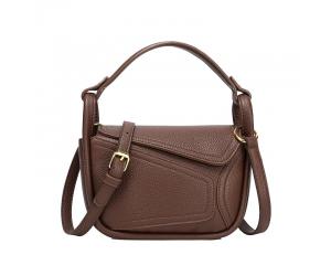 EMMA PUZZLE BAG - BROWN