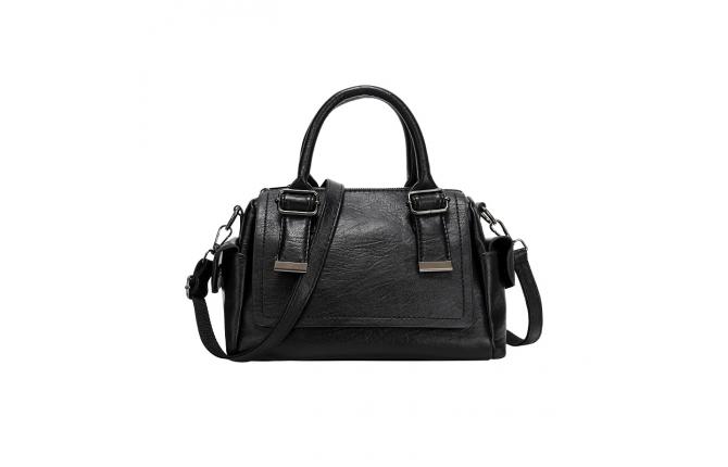 CARA BOSTON BAG - BLACK