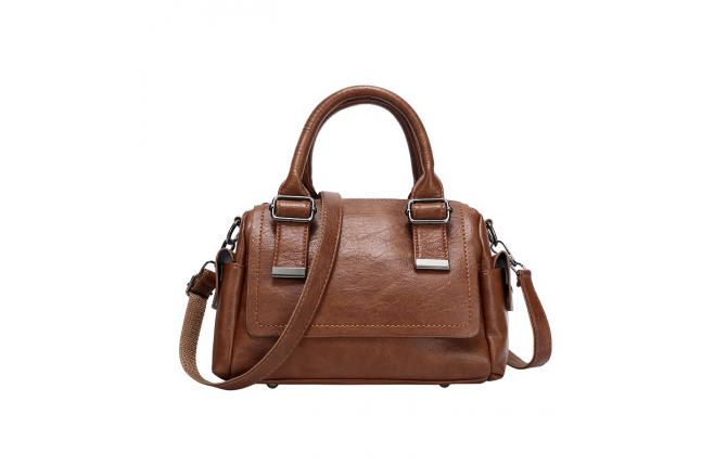 CARA BOSTON BAG - BROWN