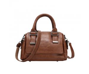 CARA BOSTON BAG - BROWN