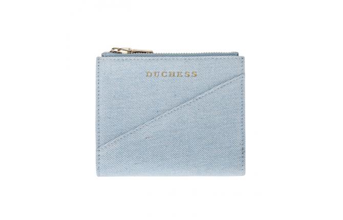 GINA SHORT WALLET - DENIM SKYBLUE