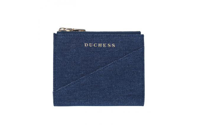 GINA SHORT WALLET - DENIM DARK BLUE