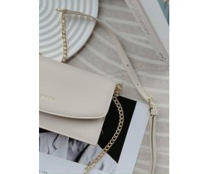 AURORA WALLET ON CHAIN - KHAKI WHITE (BACK ORDER)