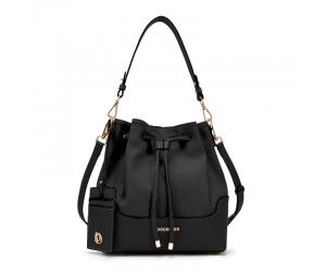 ADORA BUCKET BAG - BLACK (BACK ORDER)