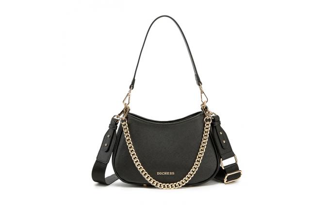 MIYA HOBO BAG - BLACK