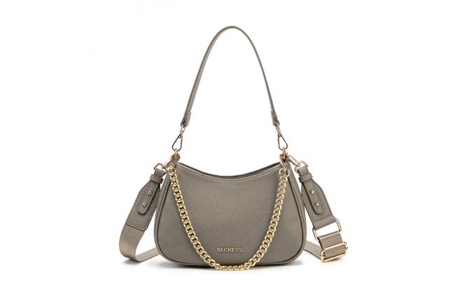 MIYA HOBO BAG - GREY